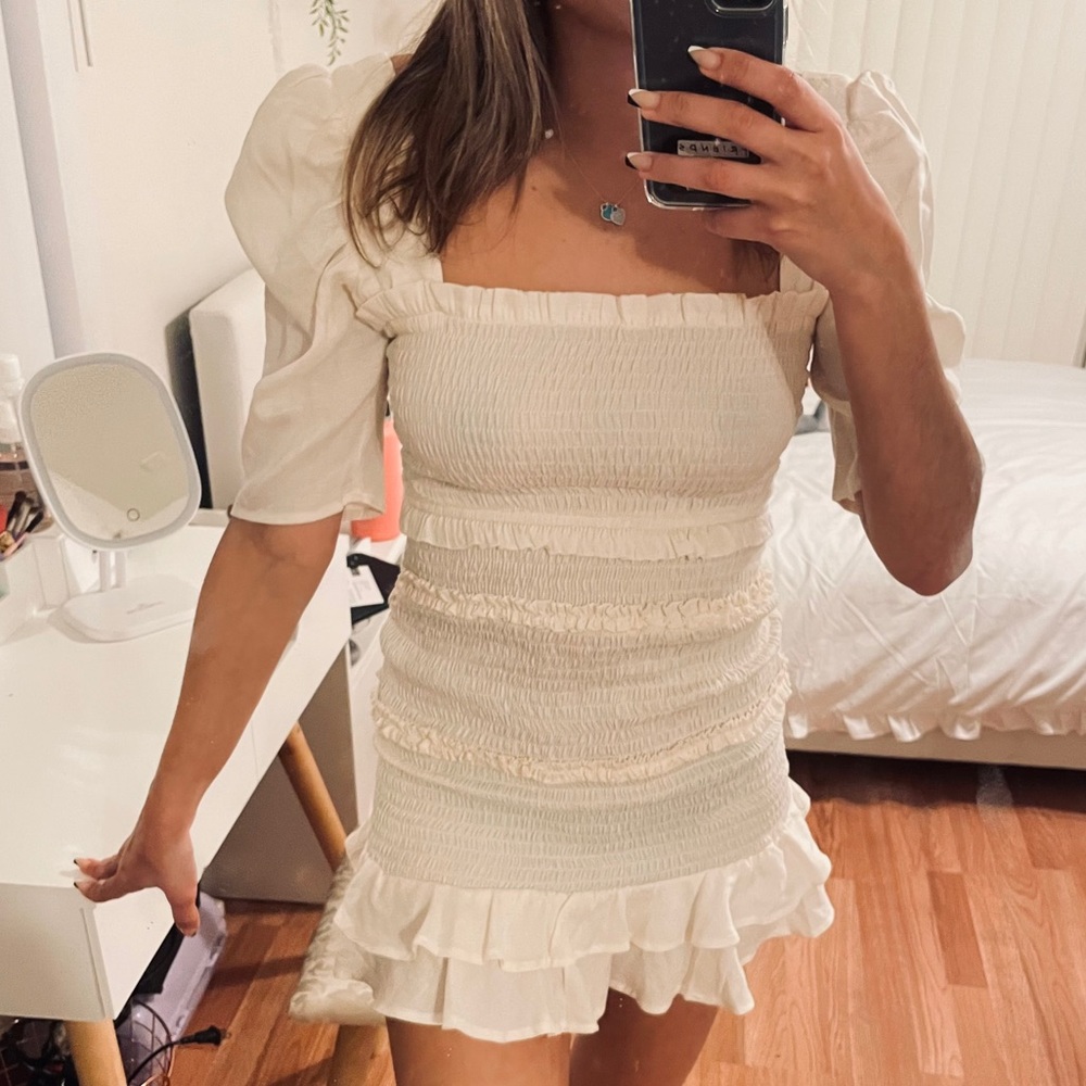 NWOT Fashion Nova Smocked Mini Dress